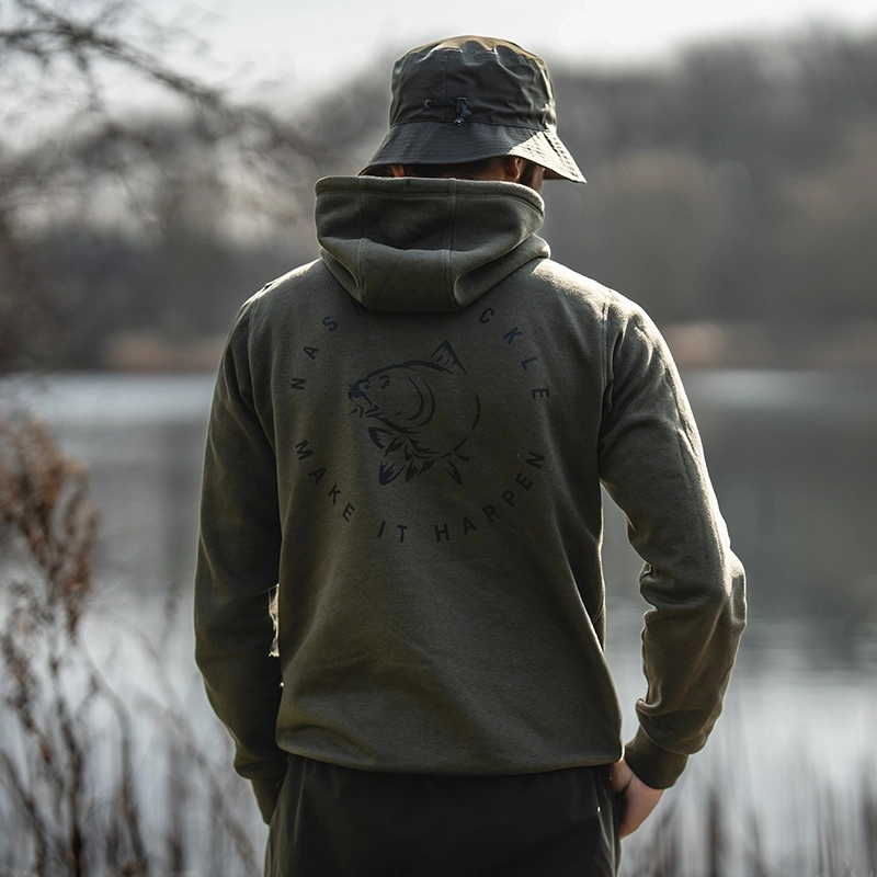 Nash Make It Happen Carp Logo Hoody Green